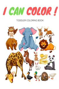 I Can Color Toddler Coloring Book