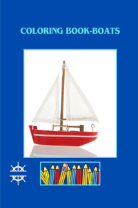 COLORING BOOK - Boats