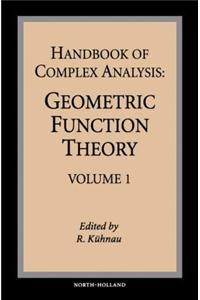 Handbook of Complex Analysis