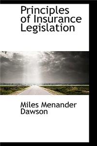 Principles of Insurance Legislation