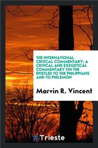 The International Critical Commentary on the Holy Scriptures of the Old and ...