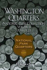He Harris by Whitman Coin Folder: National Park Quarters Folder #2: 2016-2021