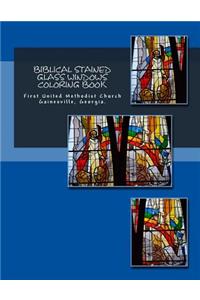 Biblical Stained Glass Windows Coloring Book