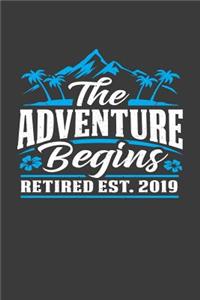 The Adventure Begins Retired Est. 2019