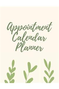 Appointment Calendar Planner