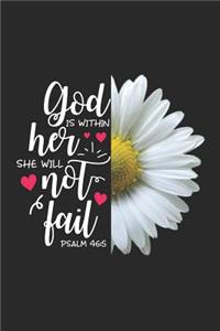 God Is Within Her She Will Not Fail Psalm 46