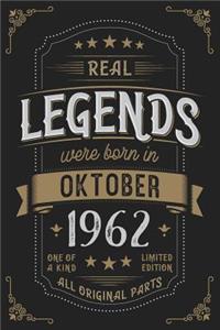 Real Legends were born in Oktober 1962