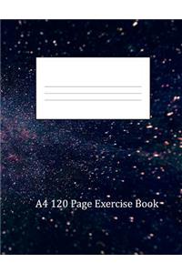 A4 120 Page Exercise Book