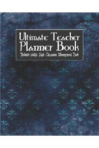 Ultimate Teacher Planner Book Undated Gothic Style Classroom Management Book