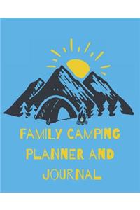 Family Camping Planner and Journal