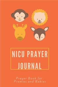 NICU Prayer Journal With Bible Verses For Parents, Grandparents