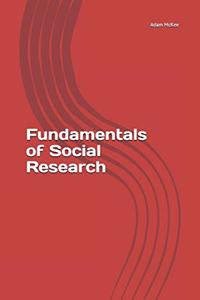 Fundamentals of Social Research