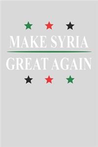Make Syria Great Again