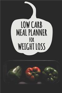 Low Carb Meal Planner for Weight Loss
