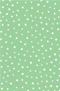 Trendy Polka Dots Design Notebook