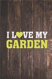 I Heart Love My Garden - Gardener Journal