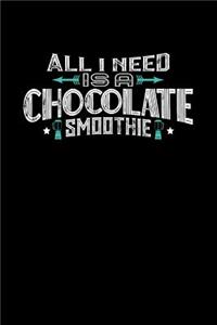 All I Need Is A Chocolate Smoothie
