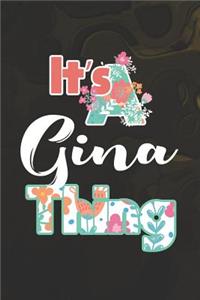 It's Gina Thing