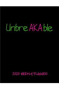 2020 Weekly Planner