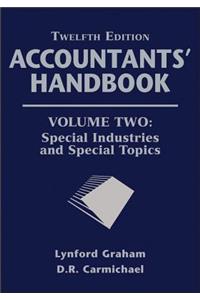 Accountants' Handbook, Special Industries and Special Topics