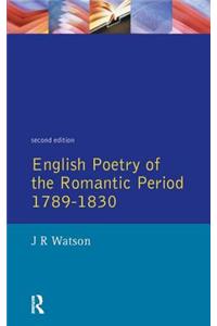 English Poetry of the Romantic Period 1789-1830
