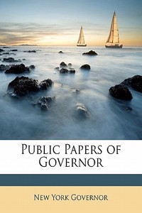 Public Papers of Governor