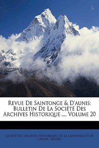Revue de Saintonge & D'Aunis