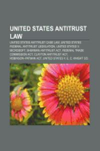 United States Antitrust Law