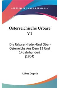 Osterreichische Urbare V1: Die Urbare Nieder-Und Ober-Osterreichs Aus Dem 13 Und 14 Jahrhundert (1904)