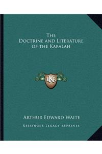 The Doctrine and Literature of the Kabalah