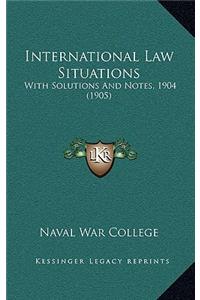 International Law Situations