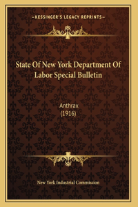 State Of New York Department Of Labor Special Bulletin