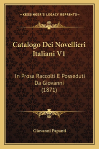 Catalogo Dei Novellieri Italiani V1