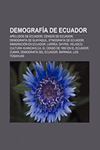 Demografia de Ecuador