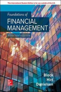 ISE Foundations of Financial Management