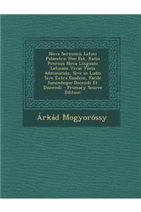 Nova Sermonis Latini Palaestra