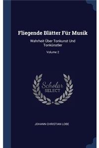 Fliegende Blätter Für Musik
