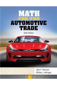 Math for the Automotive Trade