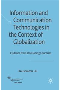 Information and Communication Technologies in the Context of Globalization