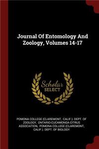 Journal Of Entomology And Zoology, Volumes 14-17