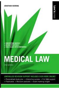 Law Express: Medical Law (Revision Guide)