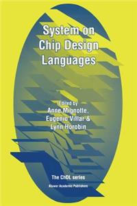 System on Chip Design Languages