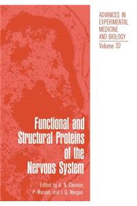Functional and Structural Proteins of the Nervous System