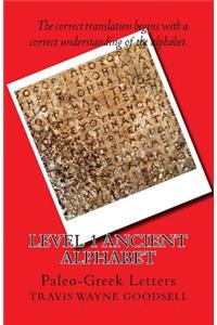 Level 1 Ancient Alphabet