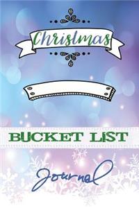 Christmas Bucket List Journal