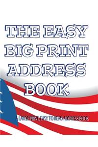 The Easy Big Print Address Book