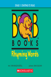 Bob Books - Rhyming Words Hardcover Bind-Up Phonics, Ages 4 and Up, Kindergarten (Stage 1: Starting to Read)