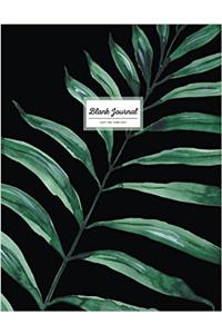 Blank Journal - Palm Leaf Watercolor