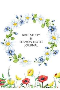 Bible Study and Sermon Notes Journal