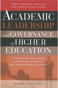 Academic Leadership and Governance of Higher Education